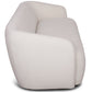 Melisa - Canapé 2 places en bouclé blanc L: 173 x P: 84 x H: 66 cm