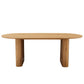 Amelia - Table de salle à manger en chêne 200 x 100 cm