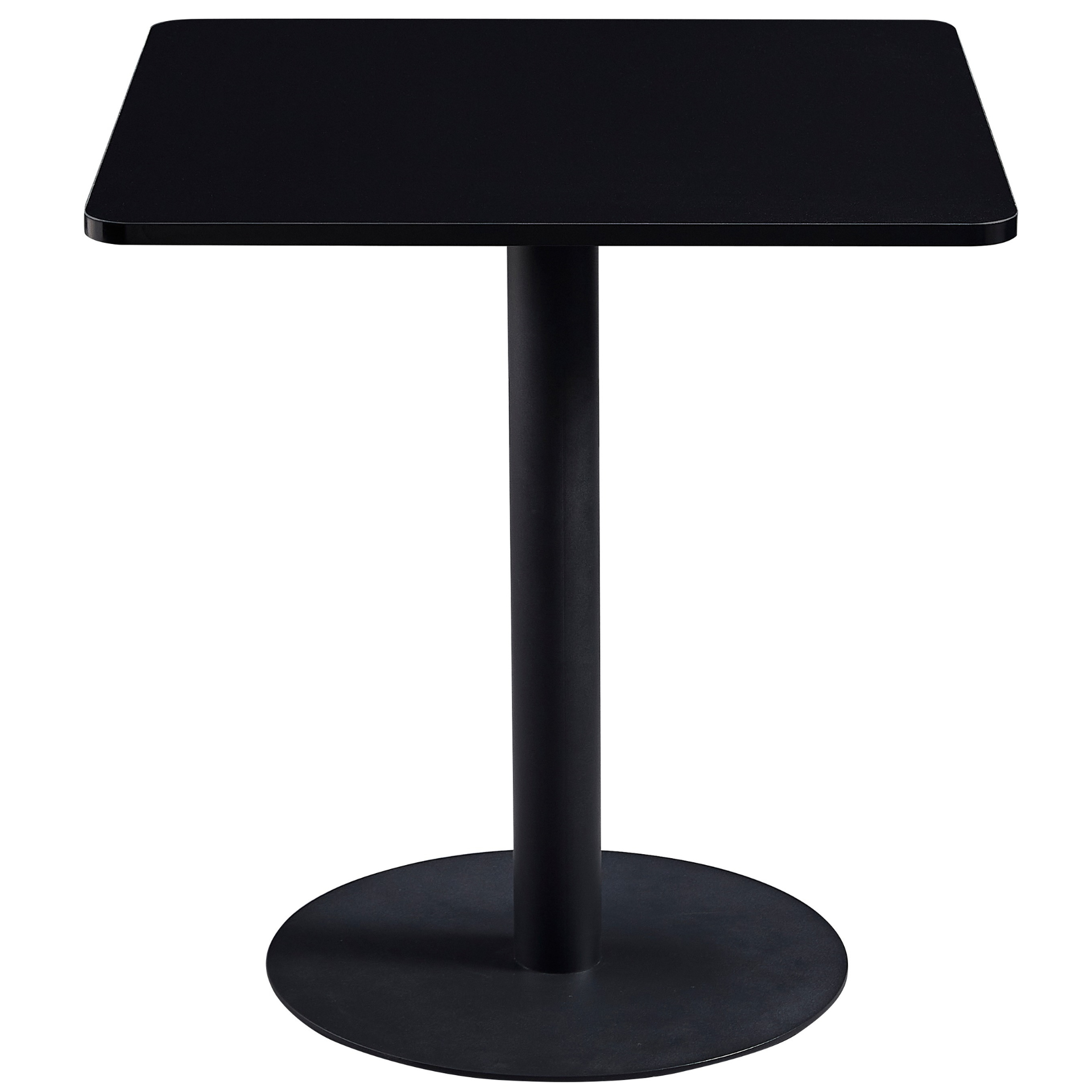 Amber - Table de café 70 x 70 cm - Noir/Noir